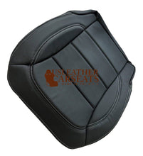 Load image into Gallery viewer, For 2012-2015 Mercedes Benz ML350 4Matic Driver Bottom Leather Seat Cover Black