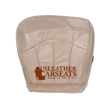 Load image into Gallery viewer, Genuine Leather In Tan Seat Covers Fits 1999 Ford F150 Lariat Super Extended Cab