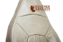 Load image into Gallery viewer, 2000-2002 Ford Expedition Passenger Lean Back Leather Seat Cover Parchment Tan