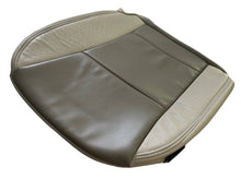 Load image into Gallery viewer, 2007 Ford Explorer Limited Driver &amp; Passenger Bottom Leather Seat Cover Gray