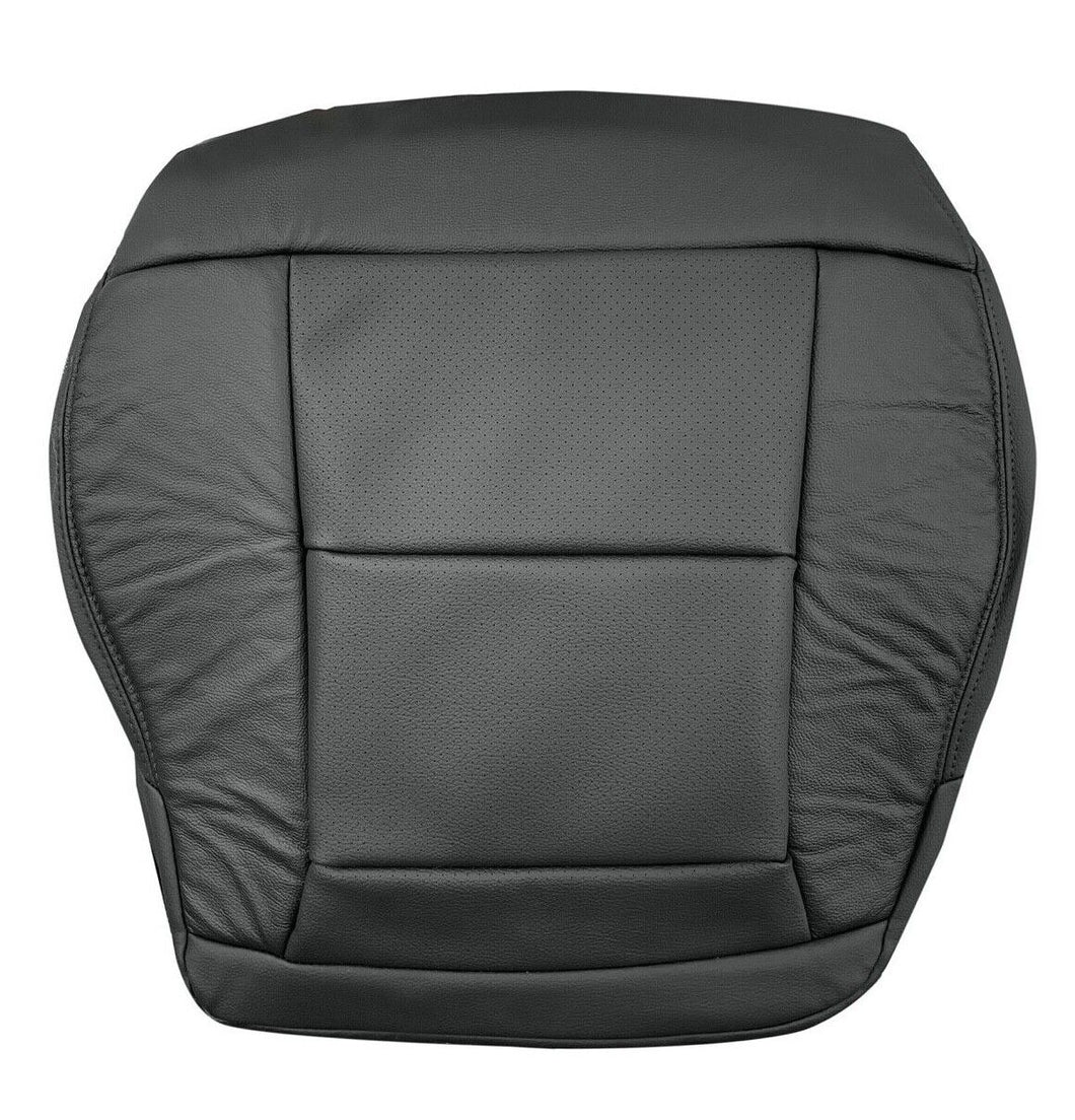 2010 2011 2012  Mercedes Benz E350 Driver Bottom perforated Leather Cover Black
