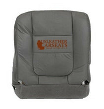 Load image into Gallery viewer, 2001 Ford F250 4X4 7.3L Diesel Lariat PERFORATED Driver LEATHER Seat Cover GRAY