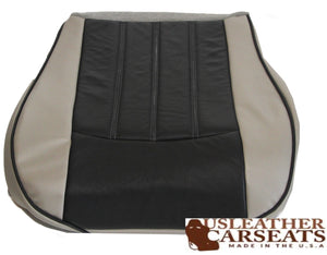 2010 Fits Chrysler 200 300 Driver Side Bottom Leather Seat Cover 2 Tone Gray