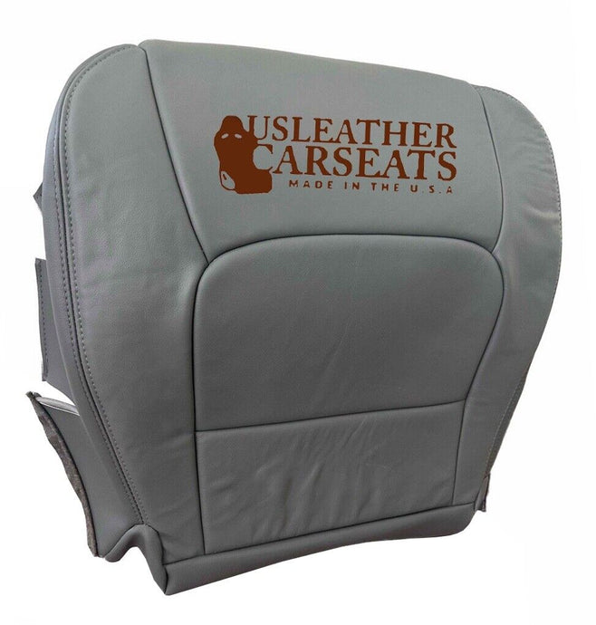 passenger Side Bottom Leather Seat Cover Color Gray For 1998 to 2007 Lexus LX470