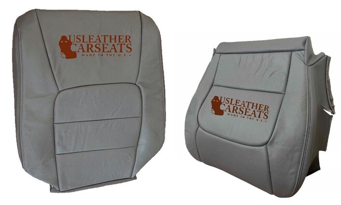 2002-2004 Fits Lexus LX470 Driver Full Front OEM Leather Seat Cover Color Gray