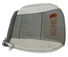 Load image into Gallery viewer, 06-2008 Ford Explorer Limited Driver &amp; Passenger Bottom Leather Seat Cover Gray