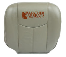 Load image into Gallery viewer, 2003-2007 Chevy Silverado Suburban Passenger Side Bottom Leather Seat Cover Gray