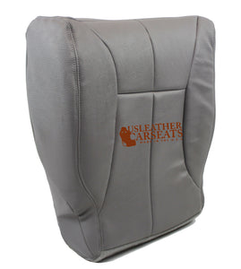 1998-02 Fits Dodge Ram 2500 Laramie Driver Bottom Synthetic Leather Seat cover GRAY