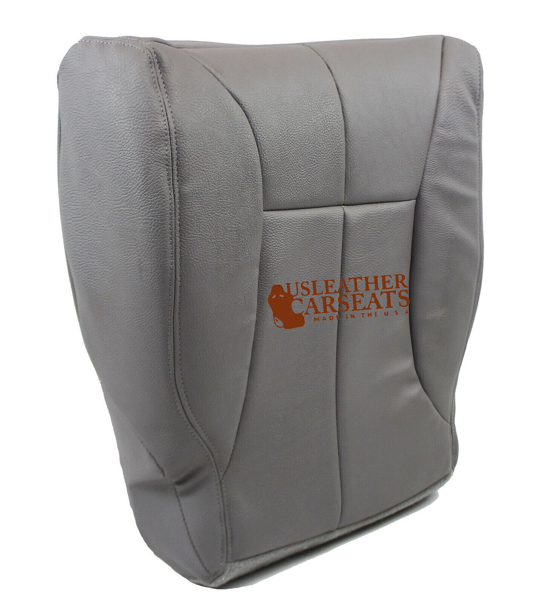 1998-02 Fits Dodge Ram 2500 Laramie Driver Bottom Synthetic Leather Seat cover GRAY