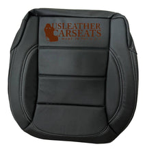Load image into Gallery viewer, For 2012-2015 Mercedes Benz ML350 4Matic Driver Bottom Leather Seat Cover Black