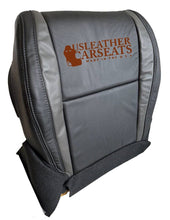 Load image into Gallery viewer, 2007-2012 Mazda CX-9 Driver Side Bottom Leather Seat Cover 2 Tone Black