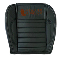 Load image into Gallery viewer, 2010-2014 Ford Mustang GT Convertible Driver passenger Black LEATHER Seat Cover