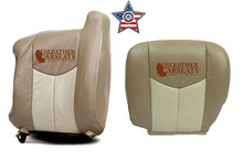 Load image into Gallery viewer, 03 04 2005 2006 GMC Yukon Denali Driver side Front Back &amp; Bottom Seat Cover TAN