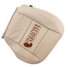 Load image into Gallery viewer, 2009 to 2012 For Nissan Armada Titan Front Driver Bottom Leather Seat Cover Tan