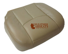 Load image into Gallery viewer, 2003-2007 Chevy Silverado Tahoe Driver Bottom Synthetic Leather Seat Cover Tan