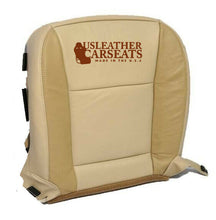 Load image into Gallery viewer, 2006 2007 2008 Ford Explorer Driver Side Bottom Leather Seat Cover 2 tone Tan