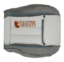Load image into Gallery viewer, 2008 Fits Chrysler Town &amp; Country Touring Driver Bottom Vinyl Seat Cover Slate Gray
