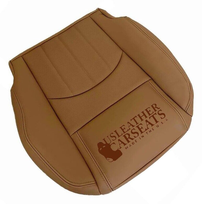 2013 Fits BUICK ENCLAVE Driver Bottom Perforated Vinyl Seat Cover Tan