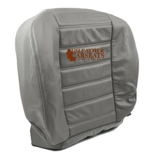 Load image into Gallery viewer, 03-07 Hummer H2 -Driver Side Bottom Synthetic Leather Seat Cover Gray WHEAT