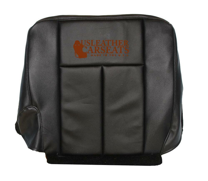 2007-2014 Ford Expedition Second Row Bottom Perforated Vinyl Seat Cover Black