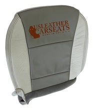 Load image into Gallery viewer, 06-2008 Ford Explorer Limited Driver &amp; Passenger Bottom Leather Seat Cover Gray