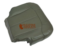 Load image into Gallery viewer, 1999 2000 2001 2002 GMC Sierra Yukon Tahoe Driver Bottom Leather Seat Cover Gray
