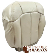 Load image into Gallery viewer, 1999-2002 Cadillac Escalade Driver . Bottom Perforated Leather Seat Cover Shale