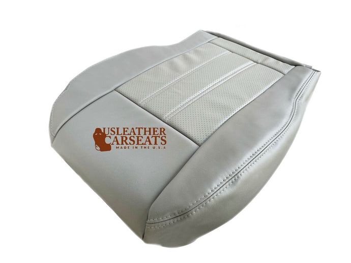 Fits 08-10 Chrysler Town & Country-Driver Bottom Vinyl Seat Cover Lt Tan PERF