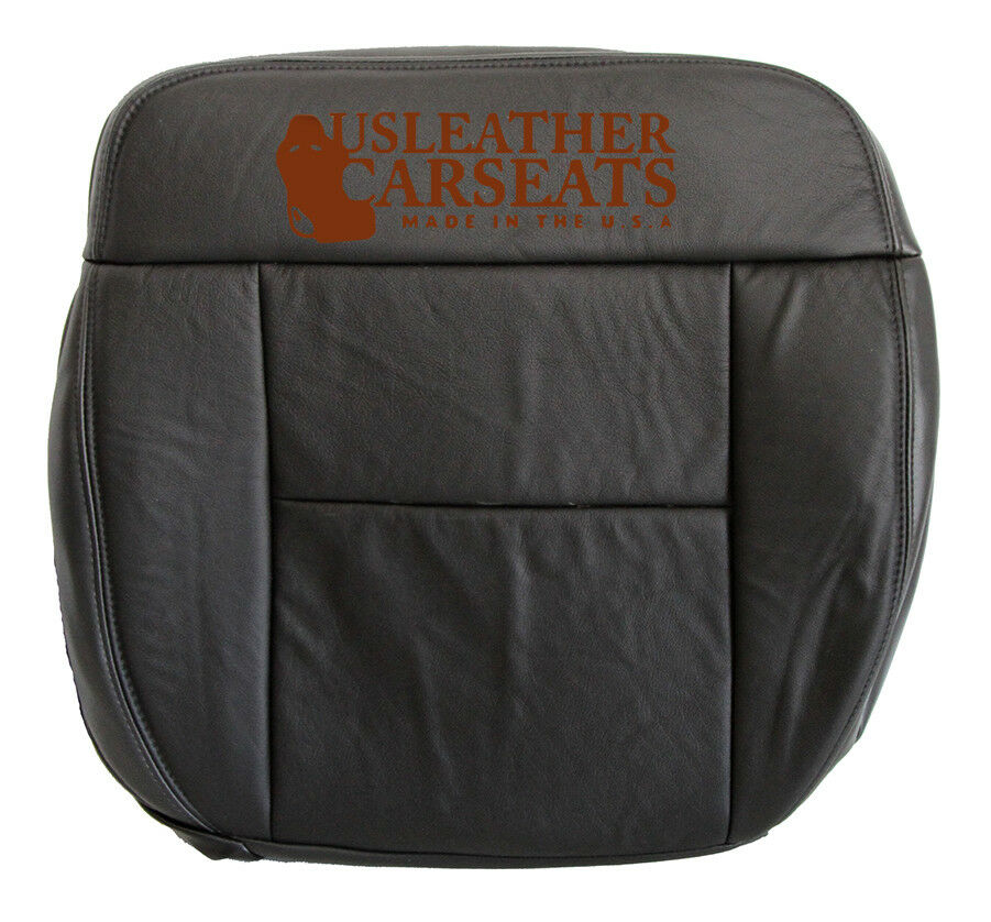 2004-2008 Ford F150 FX4 4X4 4WD Driver Side Bottom Leather Seat Cover Black