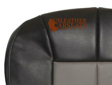 Load image into Gallery viewer, 2002 Fits Jeep Grand Cherokee Driver Bottom Synthetic Leather Seat Cover Black/Taupe