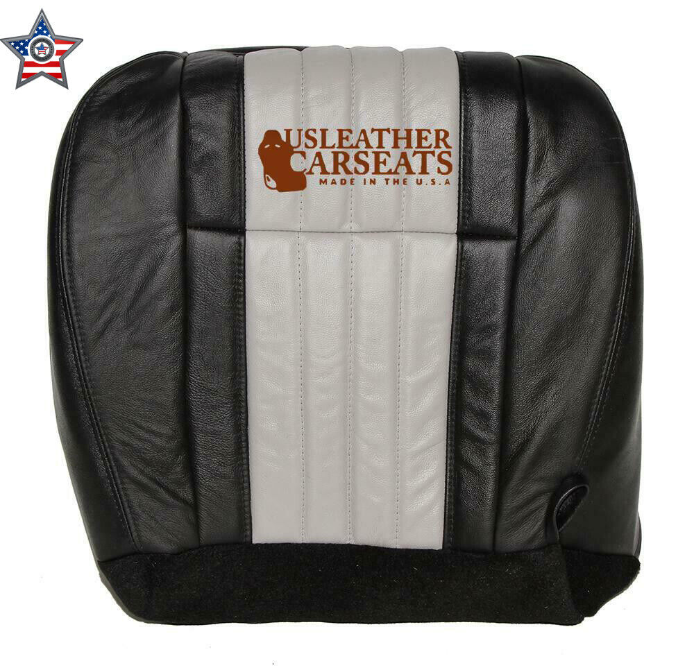 2003 Ford F150 Harley Davidson Passenger Bottom Leather Vinyl Seat Cover 2 Tone