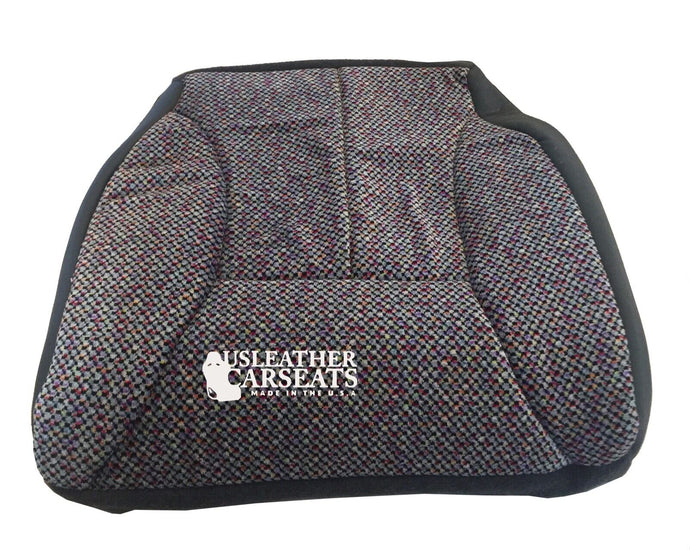 1998-2001 For Dodge Ram 1500 2500 3500 Driver Bottom Dark Gray Cloth Seat Cover