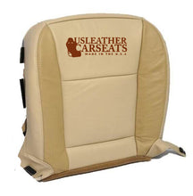 Load image into Gallery viewer, 2006-2008 Ford Explorer Passenger Side Bottom Leather Seat Cover two 2 tone Tan