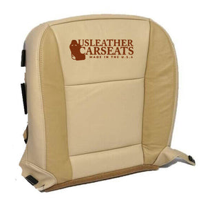 2006-2008 Ford Explorer Passenger Side Bottom Leather Seat Cover two 2 tone Tan