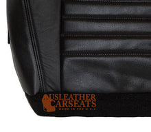 Load image into Gallery viewer, 99-04 Ford Mustang GT V8 Passenger Bottom Perforated Leather Seat Cover Black