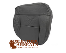 Load image into Gallery viewer, 2004-2008 Ford F150 Lariat FX4 4X4 Bucket Driver Bottom Leather Seat Cover Gray