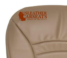 Load image into Gallery viewer, 2000 2001 2002 Ford E250 Chateau Driver Bottom Vinyl Perforated Seat Cover Tan