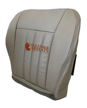 Load image into Gallery viewer, 05-07 Fits Jeep Liberty Driver Bottom Replacement Leather Seat Cover Light Gray Stone