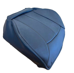 00 2016 Peterbilt 389, 379 dump semi truck Driver Bottom leather seat cover Blue