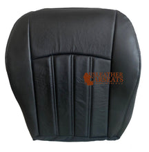 Load image into Gallery viewer, 2009 Fits Chrysler 300 C Limited Driver Side Bottom Leather Seat Cover Dark Gray