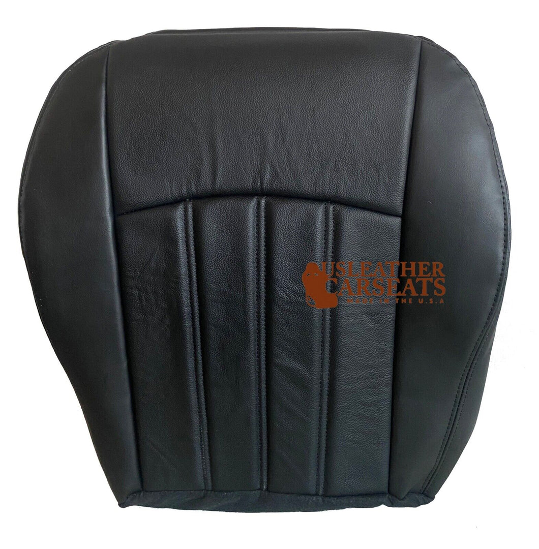 2009 Fits Chrysler 300 C Limited Driver Side Bottom Leather Seat Cover Dark Gray