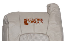 Load image into Gallery viewer, 99-02 Cadillac Escalade Passenger Lean Back Perforated Leather Seat Cover Shale