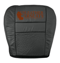 Load image into Gallery viewer, 2010-2012 Ford Escape XLT, XLS Driver Bottom Synthetic Leather Seat Cover Black