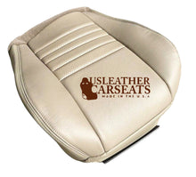 Load image into Gallery viewer, 2002 Ford Mustang GT Driver &amp; Passenger Bottom Leather Seat Cover TAN