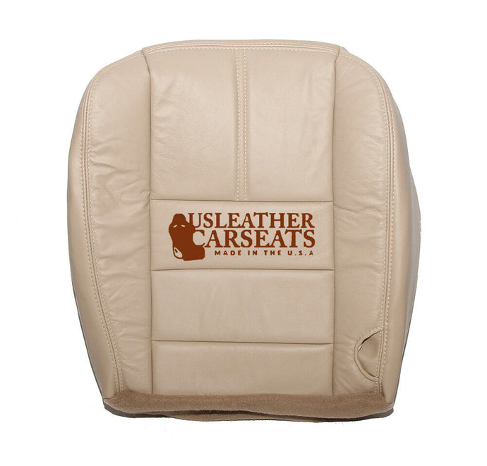 2008 2009 2010 Ford F250 F350 Lariat Vinyl Driver Bottom Seat Cover Camel TAN