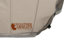 Load image into Gallery viewer, 2000 GMC Yukon Sierra SLT Front Driver Side Leather Seat Cover 2 Tone Shale/Gray