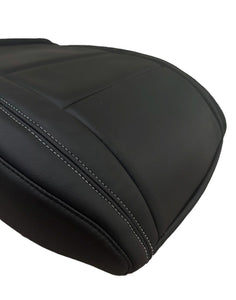 2011 2012 For Jeep Grand Cherokee Limited Driver Bottom Leather Seat Cover Black