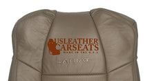 Load image into Gallery viewer, 2001 F250 F350 Lariat -- Driver Lean Back Replacement Leather Seat Cover TAN
