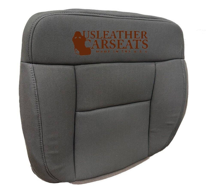 2008 Ford F-150 XLT -Driver Side Bottom Replacement Cloth Seat Cover Gray