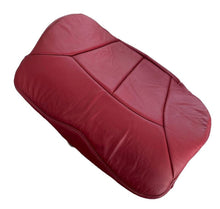 Load image into Gallery viewer, 2000 Peterbilt 389, 379 dump semi truck Driver Bottom leather seat cover Red